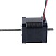Nema 17, no cautivo, 48mm de apilamiento, 2,6A, avance 2,4384mm (0,096"), longitud 250mm - 17N19S2604JE4-250RS | StepperOnline