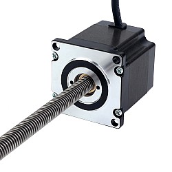 Nema 23 No cautivo Pila de 56mm Cable 2.0A 2mm(0,07874") Longitud 250mm