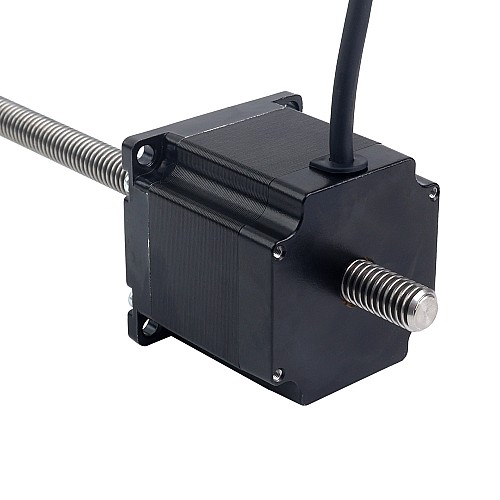 Nema 23 No cautivo Pila de 56mm Cable 2.0A 2mm(0,07874") Longitud 355mm - 23N22S2004AJ4-355RS | StepperOnline