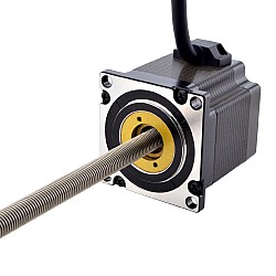 Motor lineal Acme no cautivo NEMA 23 3.0A 56mm Cable de tornillo de pila 1,27mm(0,05") Longitud del cable 250mm