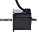 Motor lineal Acme no cautivo NEMA 23 3.0A 56mm Cable de tornillo de pila 2,54mm(0,1)