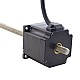Motor lineal Acme no cautivo NEMA 23 3.0A 56mm Cable de tornillo de pila 2,54mm(0,1)