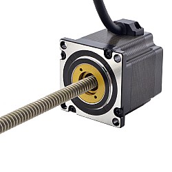 Motor lineal Acme no cautivo NEMA 23 3.0A 56mm Cable de tornillo de pila 2,54mm(0,1") Longitud del cable 250mm