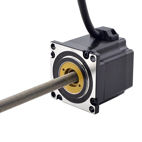Motor lineal Acme no cautivo NEMA 23 3.0A 56mm Cable de tornillo de pila 5.08mm(0.2) Motor lineal Acme no cautivo NEMA 23 3.0A 56mm Cable de tornillo de pila 5.08mm(0.2)