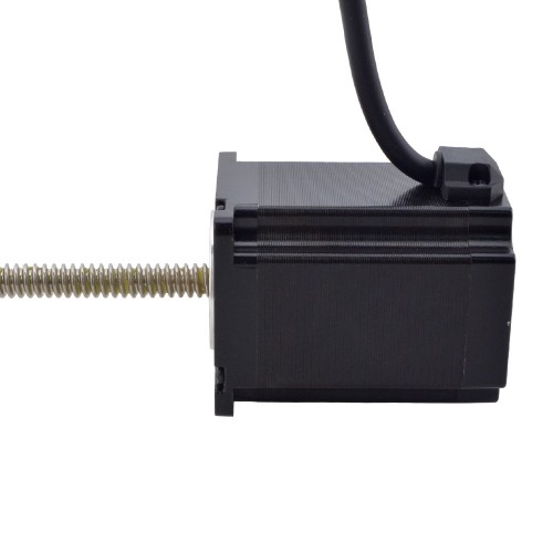 Motor lineal Acme no cautivo NEMA 23 4.0A 75mm Cable de tornillo de pila 2,54mm(0,1)