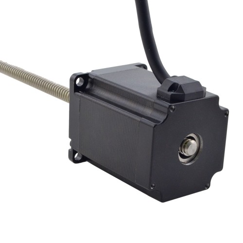 Motor lineal Acme no cautivo NEMA 23 4.0A 75mm Cable de tornillo de pila 2,54mm(0,1)