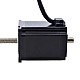 Motor lineal Acme no cautivo NEMA 23 4.0A 75mm Cable de tornillo de pila 5.08mm(0.2)