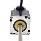 Motor lineal Acme no cautivo NEMA 23 4.0A 75mm Cable de tornillo de pila 10,16mm(0,4)