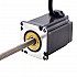 Motor lineal Acme no cautivo NEMA 23 4.0A 76mm Cable de tornillo de pila 10,16mm(0,4") Longitud del Cable 250mm