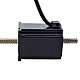 Motor lineal Acme no cautivo NEMA 23 4.0A 75mm Cable de tornillo de pila 25,4mm(1)