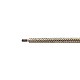 Motor lineal Acme no cautivo NEMA 23 4.0A 75mm Cable de tornillo de pila 25,4mm(1)