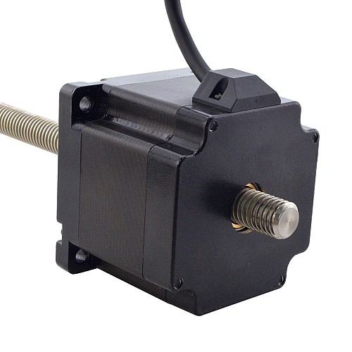 Motor lineal Acme no cautivo NEMA 34 5.5A 76mm Cable de tornillo de pila 2.54mm(0.1)