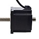 Motor lineal Acme no cautivo NEMA 34 5.5A 76mm Cable de tornillo de pila 6.35mm(0.25)