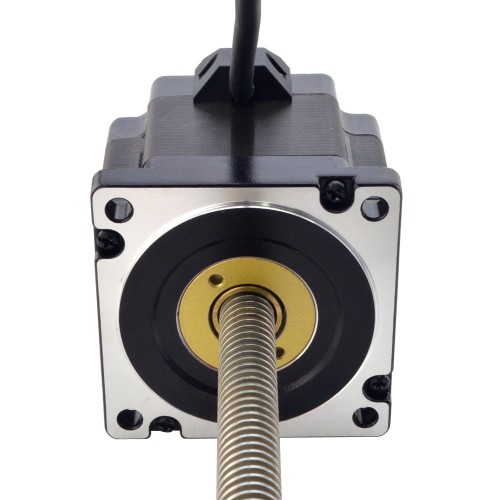 Motor lineal Acme no cautivo NEMA 34 5.5A 76mm Cable de tornillo de pila 6.35mm(0.25)