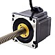 Motor lineal Acme no cautivo NEMA 34 5.5A 76mm Cable de tornillo de pila 6.35mm(0.25)