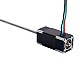 Motor paso a paso lineal no cautivo Nema 6 0,3A 32mm Cable de tornillo de pila 1mm (0,03937) Longitud del cable 100mm Motor paso a paso lineal no cautivo Nema 6 0,3A 32mm Cable de tornillo de pila 1mm (0,03937) Longitud del cable 100mm