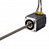 Motor lineal Acme no cautivo NEMA 8 0.5A 28.2mm StackScrew Recorrido de plomo 2mm(0.07874") longitud del cable 150mm