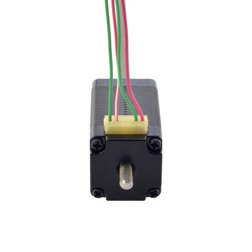 Motor lineal Acme no cautivo NEMA 8 0,5A 38,2mm Cable de tornillo de pila 1mm(0,03937)