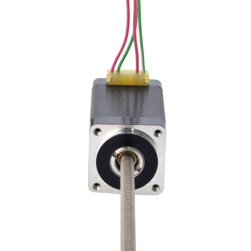 Motor lineal Acme no cautivo NEMA 8 0,5A 38,2mm Cable de tornillo de pila 1mm(0,03937)