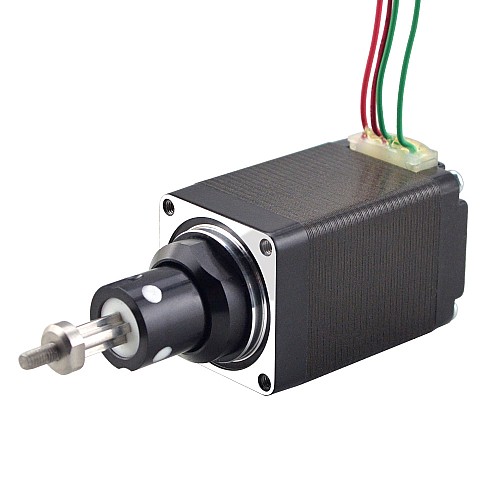 Nema 11 Cautivo Pila de 46mm Cable de 0,35A 0,635mm(0,025") Recorrido 12,7mm Nema 11 Cautivo Pila de 46mm Cable de 0,35A 0,635mm(0,025") Recorrido 12,7mm