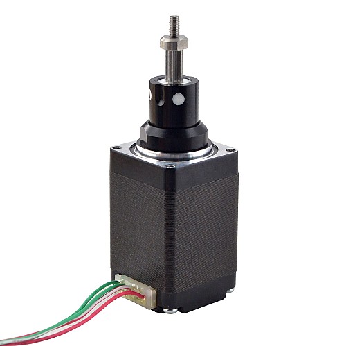 Nema 11 Cautivo Pila de 46mm Cable de 0,35A 0,635mm(0,025") Recorrido 12,7mm Nema 11 Cautivo Pila de 46mm Cable de 0,35A 0,635mm(0,025") Recorrido 12,7mm