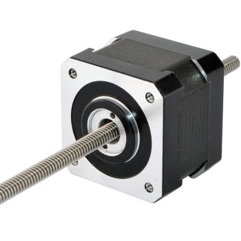 Nema 17 No cautivo Pila de 34mm Cable de 1,5A 2,4384mm(0,096") Longitud 150mm