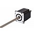 Nema 23 No cautivo Pila de 66mm Cable de 2,5A 2,54mm(0,1") Longitud 250mm