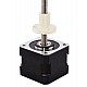 Nema 17 Pila externa de 34mm Cable de 1,5A 4,877mm(0,192) Longitud 150mm