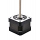 Nema 17 No cautivo Pila de 34mm Cable de 0,7A 4,877mm(0,192) Longitud 150mm Nema 17 No cautivo Pila de 34mm Cable de 0,7A 4,877mm(0,192) Longitud 150mm