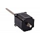 Nema 23 No cautivo Pila de 66mm Cable de 2,5A 2,54mm(0,1) Longitud 250mm