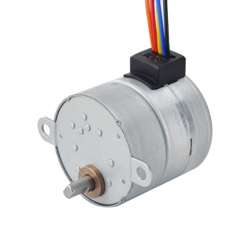 Φ35x35.2mm PM Motor paso a paso con relación de transmisión 120:1 Caja de transmisión rectos