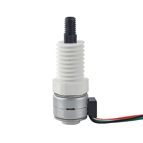 Φ15x11.1mm PM Motor paso a paso lineal cautivo 0.167A Plomo 0.4mm/0.016 Recorrido 12mm Φ15x11.1mm PM Motor paso a paso lineal cautivo 0.167A Plomo 0.4mm/0.016 Recorrido 12mm