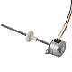 Φ25x15.7mm PM Motor paso a paso lineal externo 0.48A Plomo 2.44mm/0.096 Longitud 110mm Φ25x15.7mm PM Motor paso a paso lineal externo 0.48A Plomo 2.44mm/0.096 Longitud 110mm