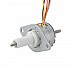 Φ25x15mm PM Motor paso a paso lineal cautivo 0.23A Plomo 1mm/0.039" Recorrido 22mm