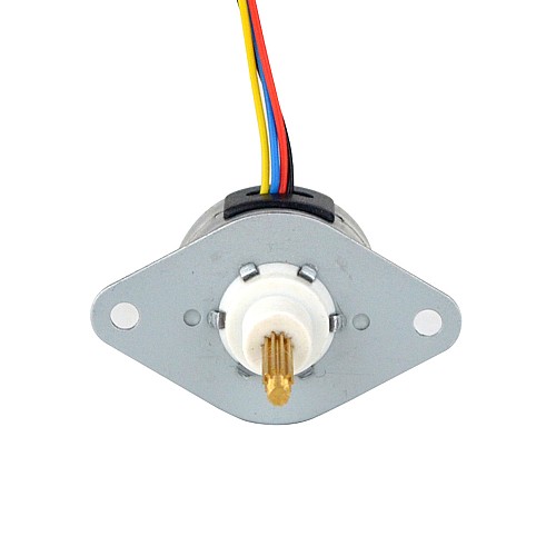 Φ25.2x15mm PM Motor paso a paso lineal cautivo 0.5A Plomo 1.22mm/0.048 Recorrido 13.5mm Φ25.2x15mm PM Motor paso a paso lineal cautivo 0.5A Plomo 1.22mm/0.048 Recorrido 13.5mm