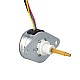 Φ25.2x15mm PM Motor paso a paso lineal cautivo 0.5A Plomo 1.22mm/0.048 Recorrido 13.5mm Φ25.2x15mm PM Motor paso a paso lineal cautivo 0.5A Plomo 1.22mm/0.048 Recorrido 13.5mm
