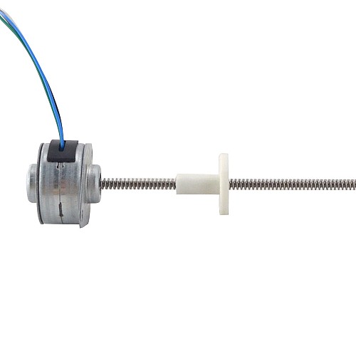 Φ25x14.5mm PM Motor paso a paso lineal externo 0.143A Plomo 1.22mm/0.047 Longitud 174mm Φ25x14.5mm PM Motor paso a paso lineal externo 0.143A Plomo 1.22mm/0.047 Longitud 174mm