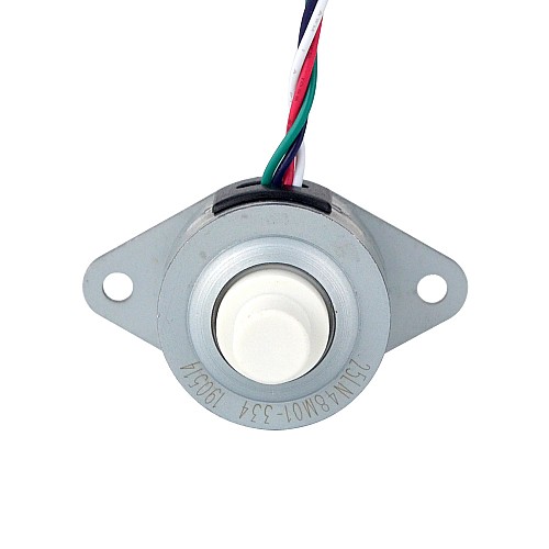 Φ25x15mm PM Motor paso a paso lineal cautivo 0.15A Plomo 1.22mm/0.048 Recorrido 13.5mm Φ25x15mm PM Motor paso a paso lineal cautivo 0.15A Plomo 1.22mm/0.048 Recorrido 13.5mm