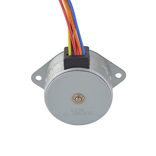 Φ35x22mm PM Motor paso a paso lineal externo 0.28A Plomo 0.5mm/0.0197 Longitud 21.5mm Φ35x22mm PM Motor paso a paso lineal externo 0.28A Plomo 0.5mm/0.0197 Longitud 21.5mm
