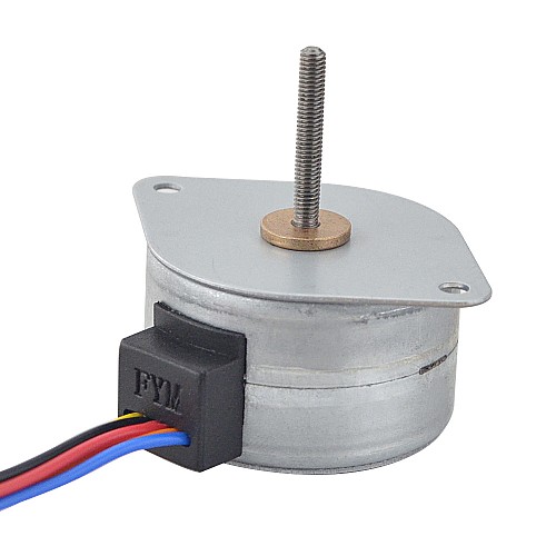 Φ35x22mm PM Motor paso a paso lineal externo 0.28A Plomo 0.5mm/0.0197 Longitud 21.5mm Φ35x22mm PM Motor paso a paso lineal externo 0.28A Plomo 0.5mm/0.0197 Longitud 21.5mm