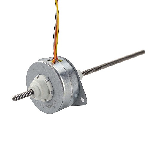 Φ35x17,5mm PM Motor paso a paso lineal no cautivo 0,46A Plomo 1,22mm/0,047 Longitud 139,7mm Φ35x17,5mm PM Motor paso a paso lineal no cautivo 0,46A Plomo 1,22mm/0,047 Longitud 139,7mm
