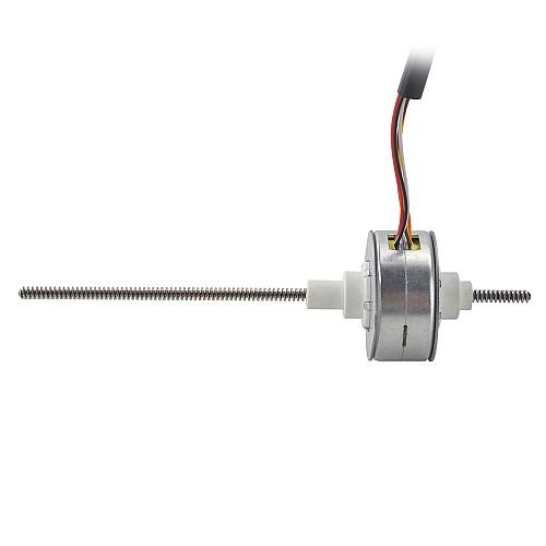 Φ35x17,5mm PM Motor paso a paso lineal no cautivo 0,46A Plomo 1,22mm/0,047 Longitud 139,7mm Φ35x17,5mm PM Motor paso a paso lineal no cautivo 0,46A Plomo 1,22mm/0,047 Longitud 139,7mm
