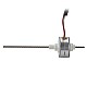 Φ35x17,5mm PM Motor paso a paso lineal no cautivo 0,46A Plomo 1,22mm/0,047 Longitud 139,7mm Φ35x17,5mm PM Motor paso a paso lineal no cautivo 0,46A Plomo 1,22mm/0,047 Longitud 139,7mm
