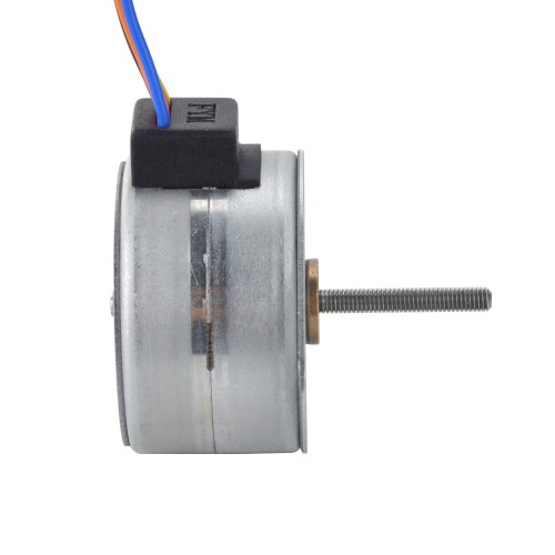 CN en oferta - Φ35x22mm PM Motor paso a paso lineal externo 0.2A Plomo 0.5mm/0.0197" Longitud 21.5mm