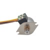 Φ15x12mm PM Motor paso a paso 18 grados 3.43mN.m(0.486oz.in) 0.4A 4 cables