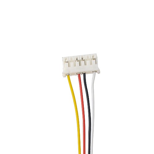 Φ20x18.2mm PM Motor paso a paso 18 grados 5.88mN.m(0.833oz.in) 0.5A 4 cables