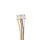 Φ20x18.2mm PM Motor paso a paso 18 grados 5.88mN.m(0.833oz.in) 0.5A 4 cables