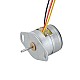 Φ20x18.2mm PM Motor paso a paso 18 grados 5.88mN.m(0.833oz.in) 0.5A 4 cables