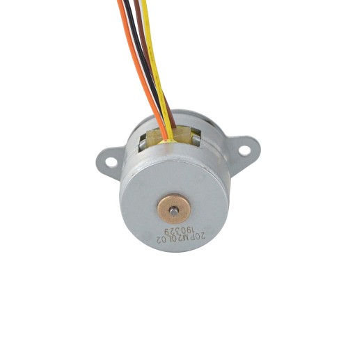 Φ20x18.5mm PM Motor paso a paso 18 grados 12.25mN.m(1.735oz.in) 0.69A 4 cables Φ20x18.5mm PM Motor paso a paso 18 grados 12.25mN.m(1.735oz.in) 0.69A 4 cables