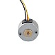 Φ25x15mm PM Motor paso a paso 7.5deg 14.7mN.m(2.082oz.in) 0.5A 4 Cables Φ25x15mm PM Motor paso a paso 7.5deg 14.7mN.m(2.082oz.in) 0.5A 4 Cables